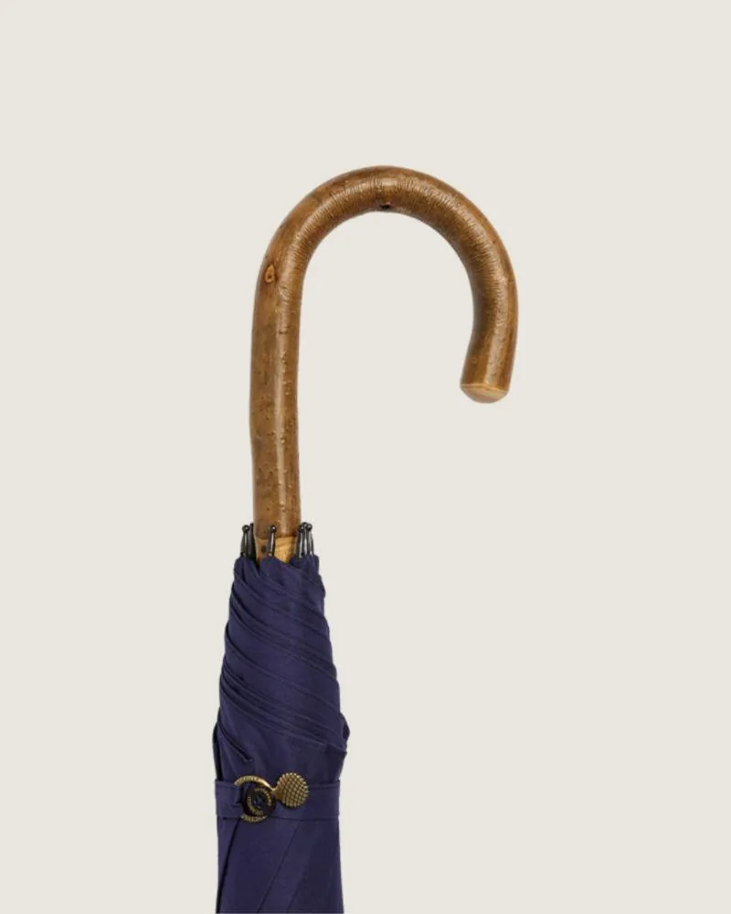 Solid bark ash wood, navy canopy