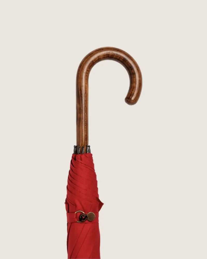 Solid maple wood, red canopy