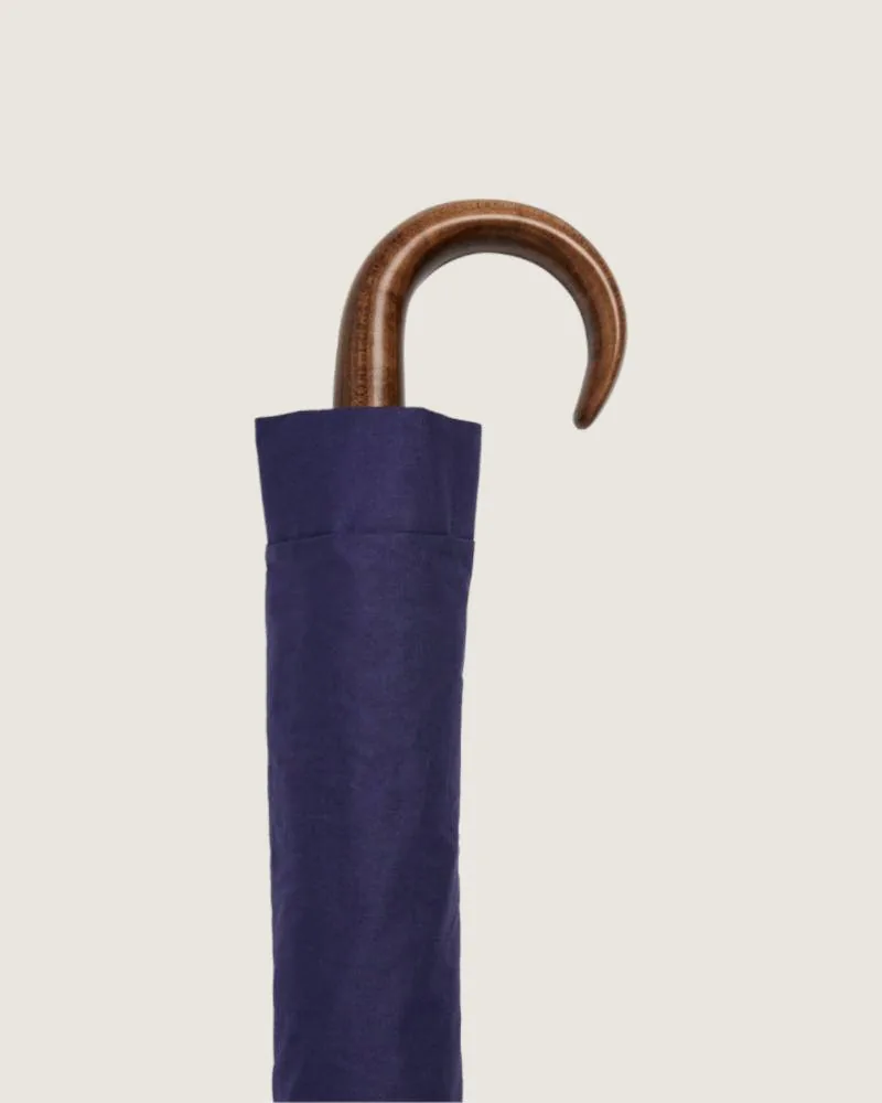 Maple wood crook, navy canopy