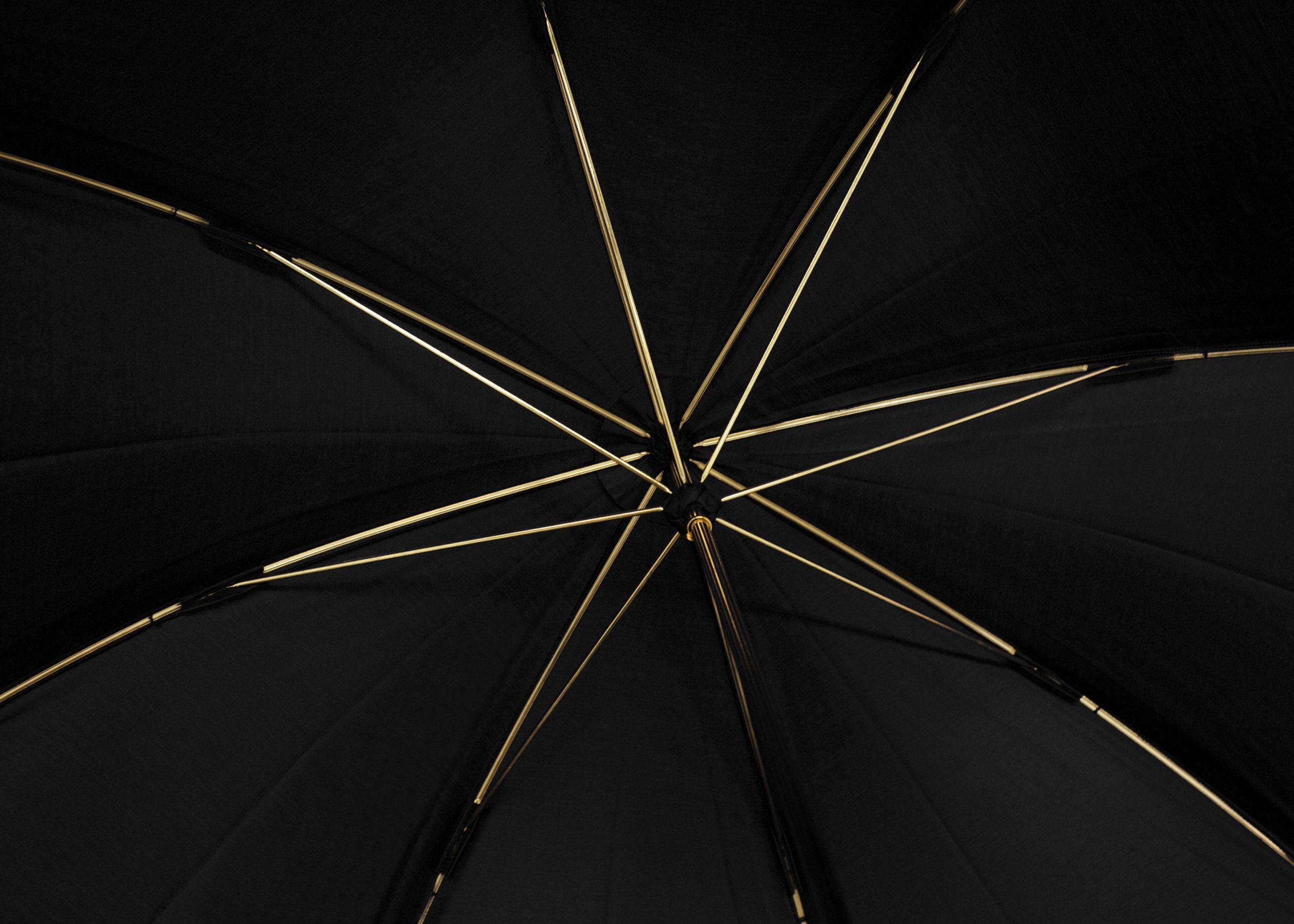 Gold Slim Lockwood Umbrellas